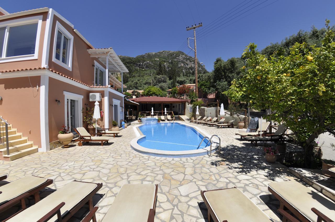 Angels Pool Studios And Apartments Paleokastritsa Exteriér fotografie
